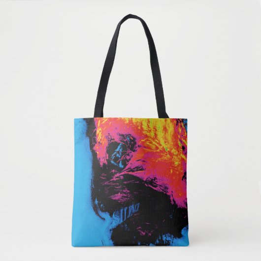 Tote Bag pepper and plastic silenced (Devant)