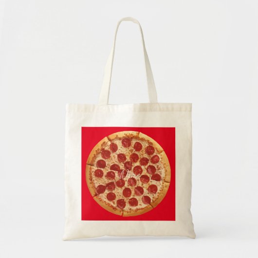 Tote Bag Pepperoni Pizza Thunder_Cove (Devant)