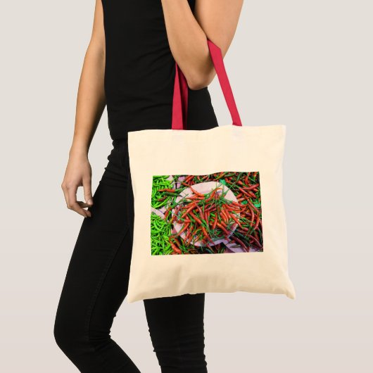 Tote Bag Peppers à l'oeil d'oiseaux (Devant (produit))