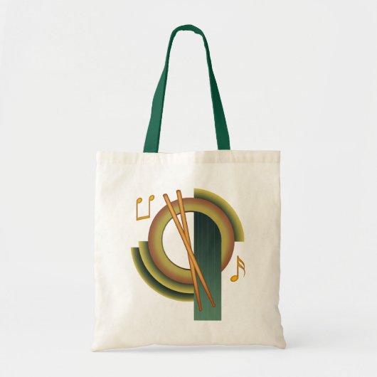 Tote Bag Percussion Déco (Devant)