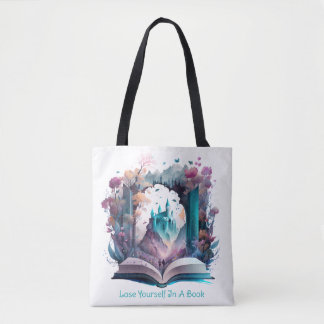 Tote Bag Perdez-Vous Dans Un Livre