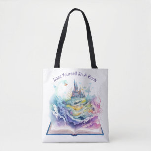 Tote Bag Perdez-vous dans un livre