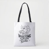 Tote Bag Perdre ma vie Drôle conception de chats (Devant)