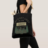 Tote Bag perds-toi dans la forêt, trouve ton âme (De près)