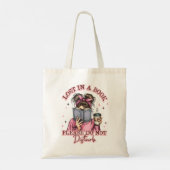 Tote Bag Perdu dans un livre... (Dos)