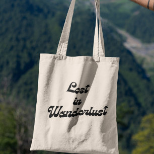 Tote Bag Perdu dans Wanderlust Adventure Voyageur