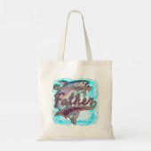 Tote Bag Père de pêche champion (Dos)