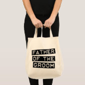 Tote Bag Père d'étiquette du marié (Devant (produit))