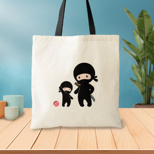 Tote Bag Père et enfant Ninja