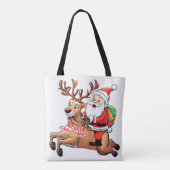 Tote Bag Père Noël (Dos)