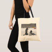 Tote Bag Père Noël à venir (Devant (produit))