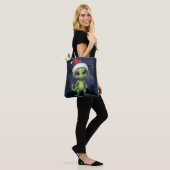Tote Bag Père Noël Alien (Sur le modèle)