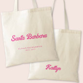 Tote Bag Père Noël Barbara Bachelorette Party Personnalisé