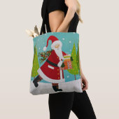 Tote Bag Père Noël et présents (De près)