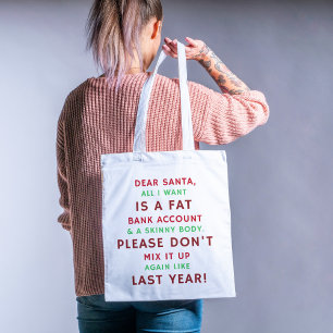 Tote Bag Père Noël Humour Haven Fourre-tout