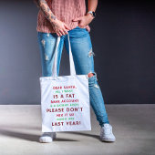 Tote Bag Père Noël Humour Haven Fourre-tout