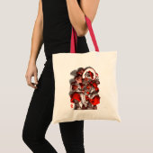 Tote Bag Père Noël Lap (Devant (produit))