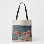 Tote Bag Père Noël patriotique (Devant)