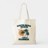 Tote Bag Père Noël Rosa Beach Floride (Dos)