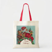 TOTE BAG PÈRE NOËL VINTAGE (Devant)