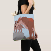 Tote Bag Père Wolf et Pup (De près)