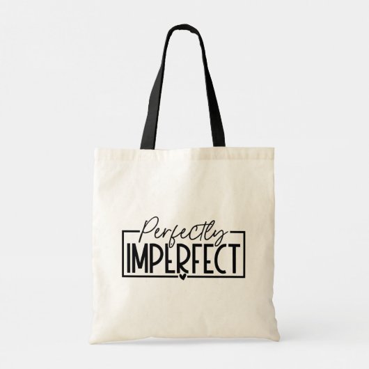 Tote Bag Perfectly Imperfect (Dos)