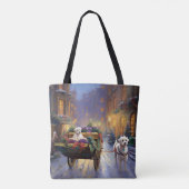 Tote Bag Période de fêtes de Noël maltaise (Dos)