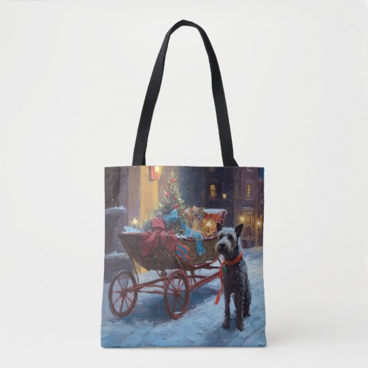 Tote Bag Période des Fêtes de Noël à Chesapeake (Devant)