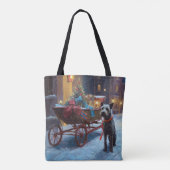 Tote Bag Période des Fêtes de Noël à Chesapeake (Dos)