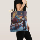 Tote Bag Période des Fêtes de Noël à Chesapeake (De près)