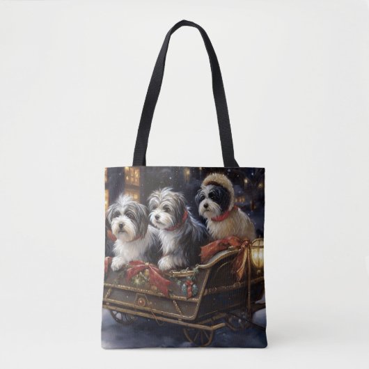 Tote Bag Période festive de Noël Havanais (Devant)