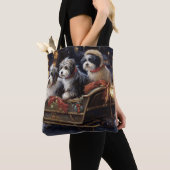 Tote Bag Période festive de Noël Havanais (De près)