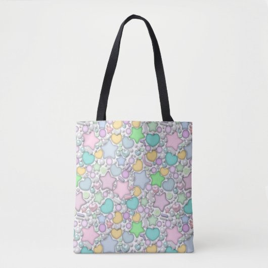 Tote Bag Perles de verre, bijoux (Devant)