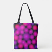 Tote Bag Perles violettes à distance (Dos)