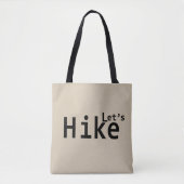 Tote Bag permet de faire des randonnées pédestres en randon (Devant)