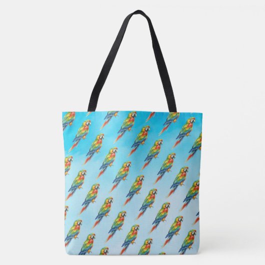 Tote Bag Perroquet (Devant)