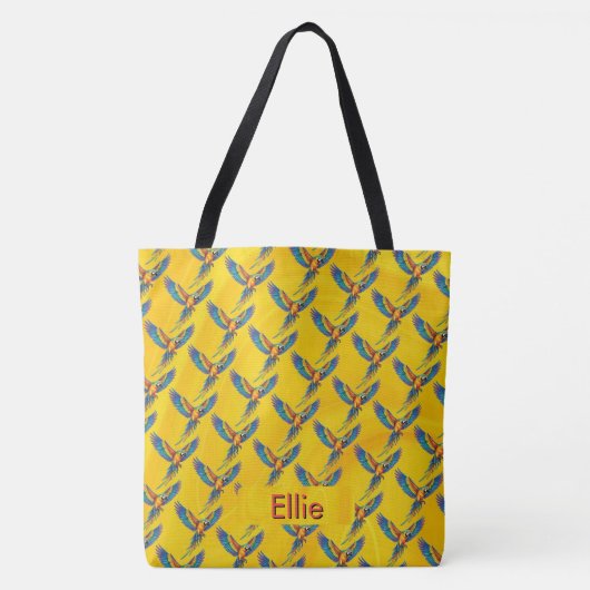 Tote Bag Perroquet (Devant)