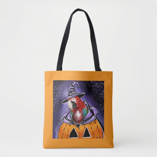 Tote Bag Perroquet (Devant)