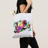 Tote Bag Perroquet amusant été  (De près)