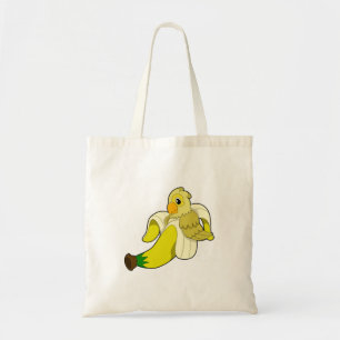 Tote Bag Perroquet avec banane