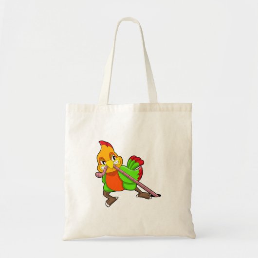 Tote Bag Perroquet avec ver (Devant)