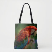 Tote Bag Perroquet coloré (Devant)