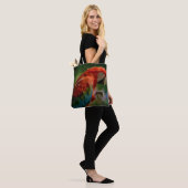 Tote Bag Perroquet coloré (Sur le modèle)