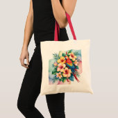 Tote Bag Perroquet exotique (Devant (produit))