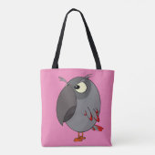 Tote Bag perroquet gris africain (Dos)