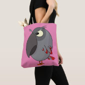 Tote Bag perroquet gris africain (De près)