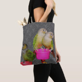 Tote Bag Perroquets Conure Bébé Animal  (De près)