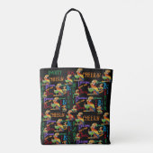 Tote Bag Perroquets de fête (Dos)