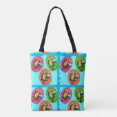 Tote Bag Perroquets de fête (Dos)