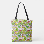 Tote Bag Perroquets tropicaux (Dos)